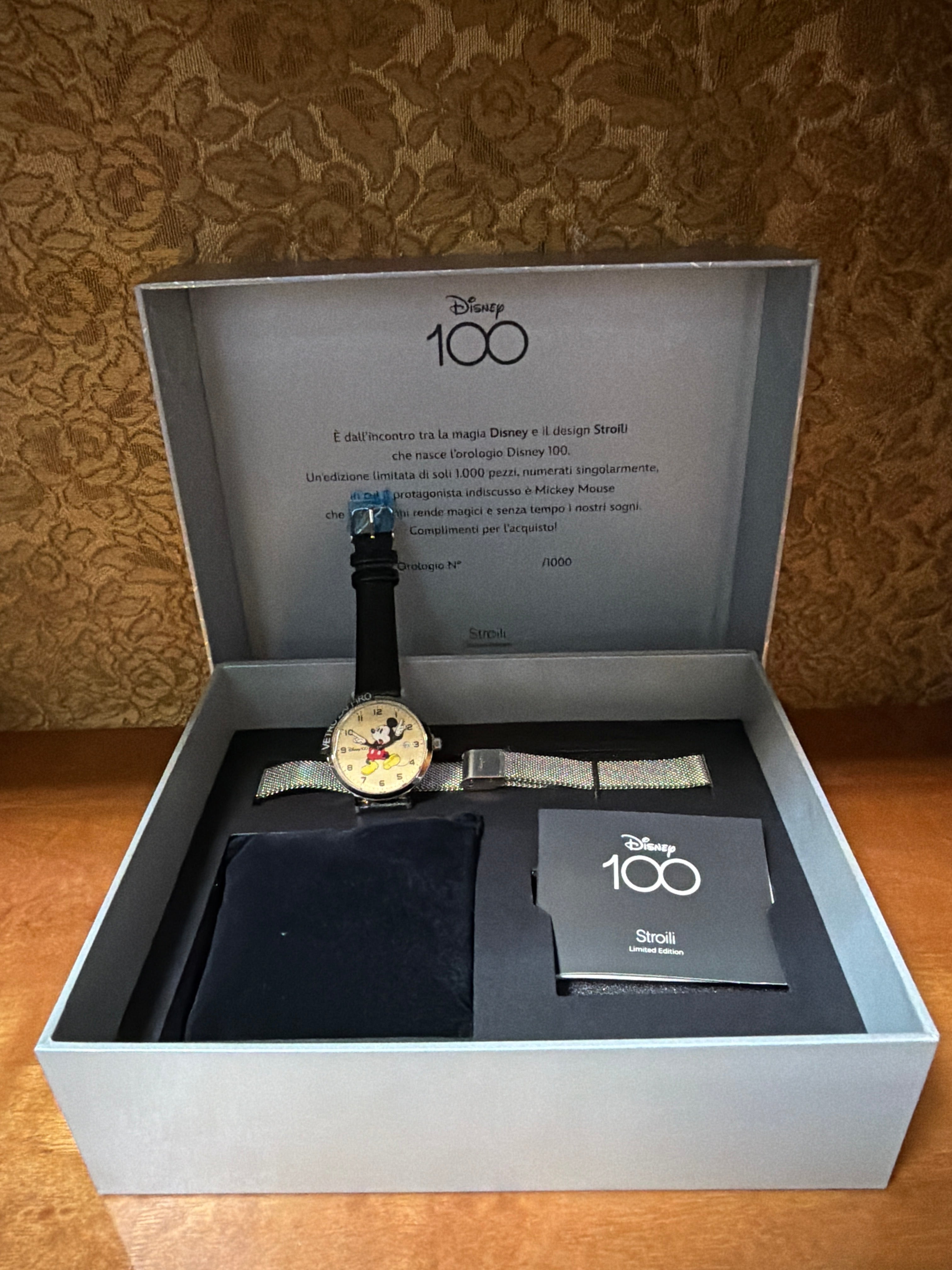 Orologio Stroili Disney 100 Anni N.726 Ancora Nuovo