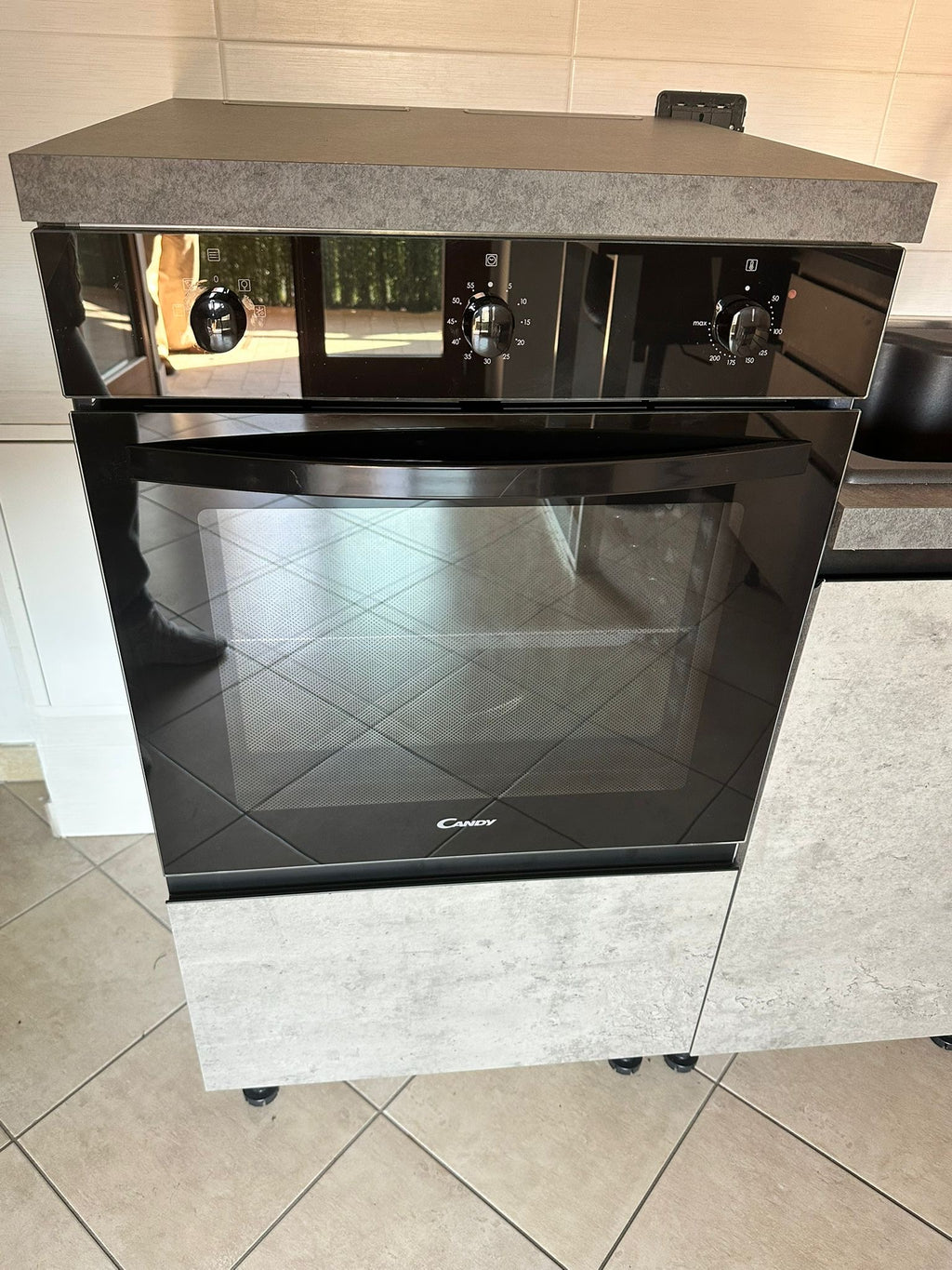 Cucina Angolare Grigia