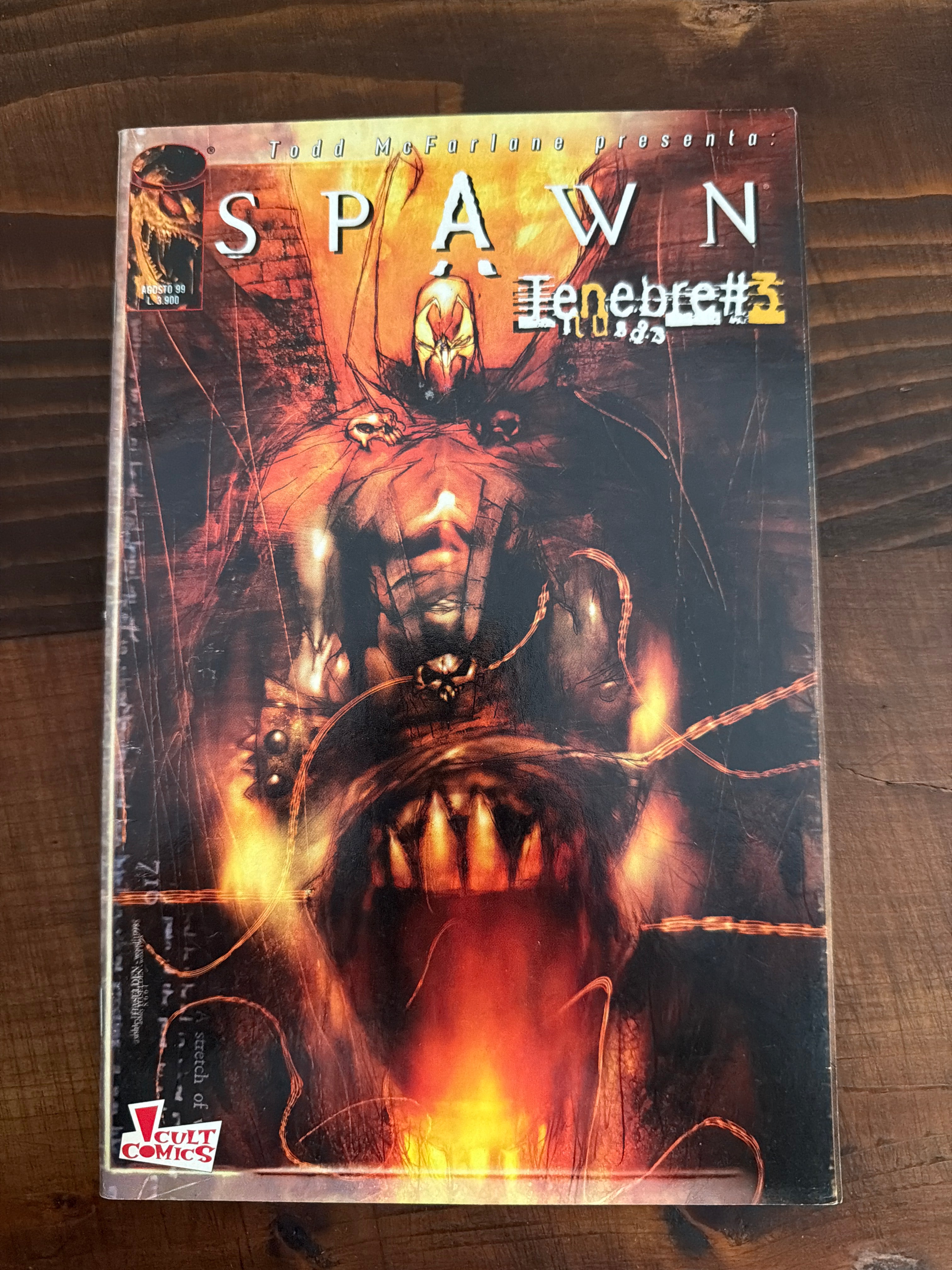 Miniserie Completa Tenebre 1999 Todd Mcfarlane