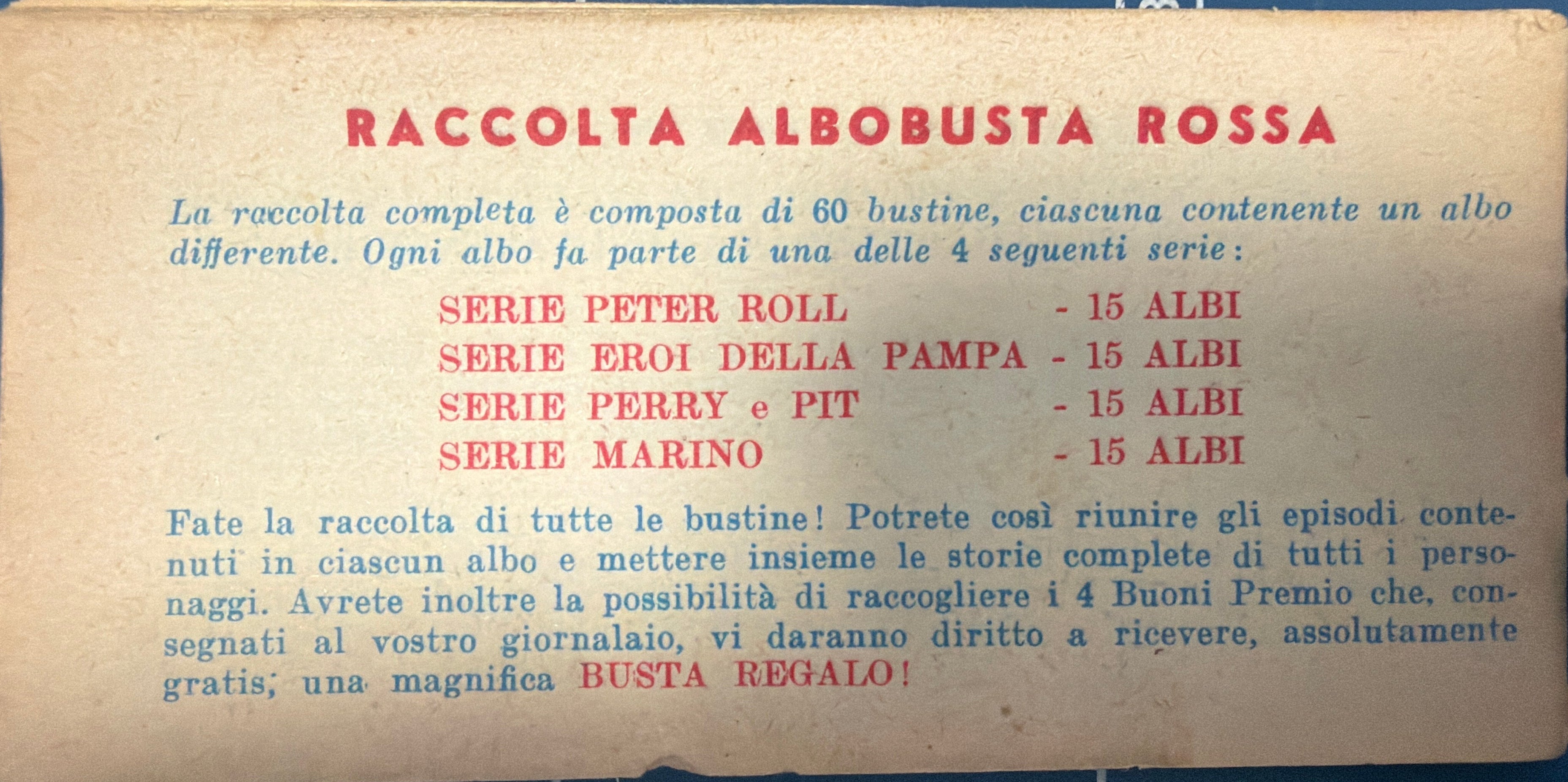 Albo Busta Peter Roll N.13