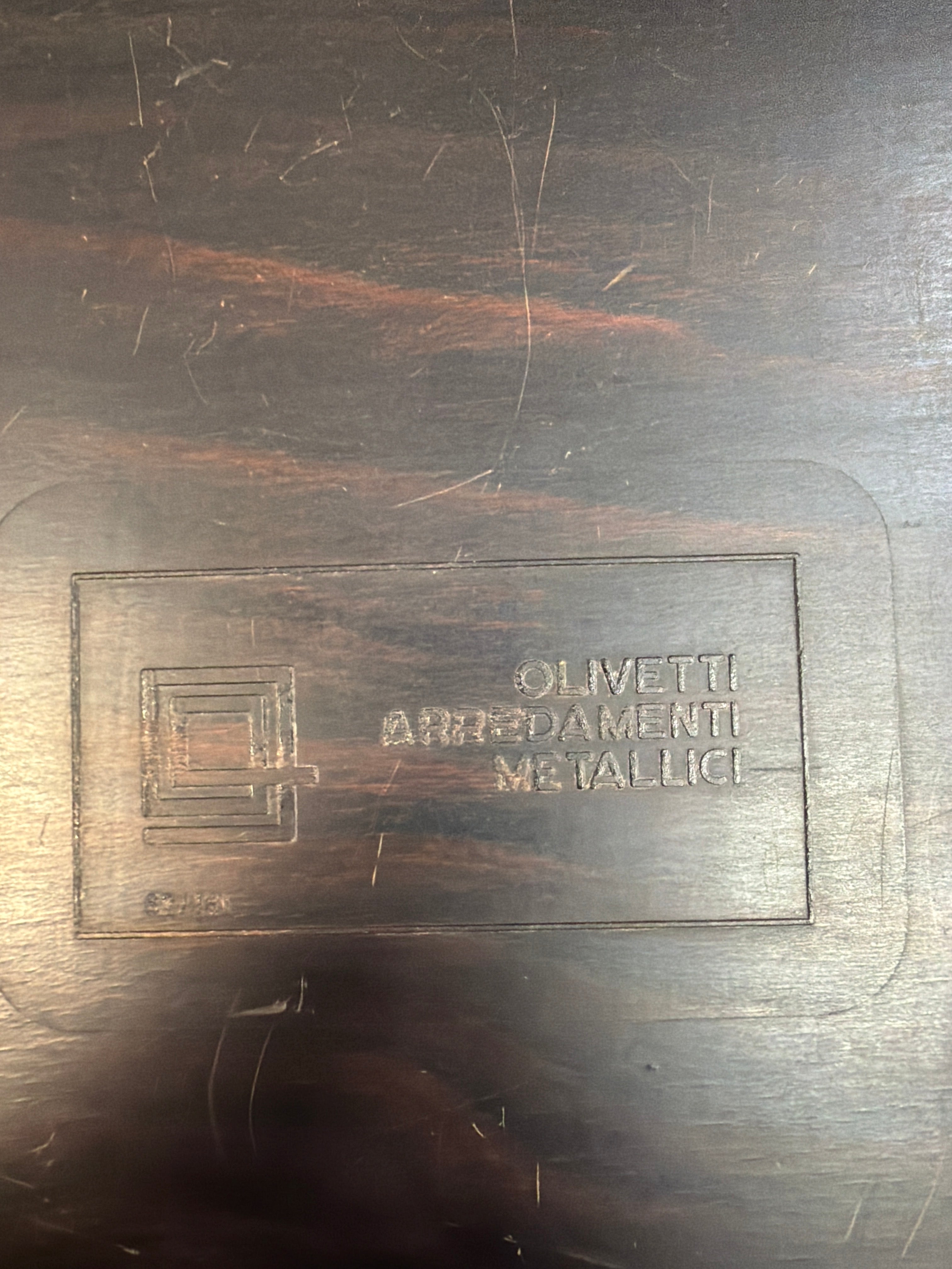 Vassoio Olivetti Pag Pacholz Mod.6.5150 Design Industriale Anni '70