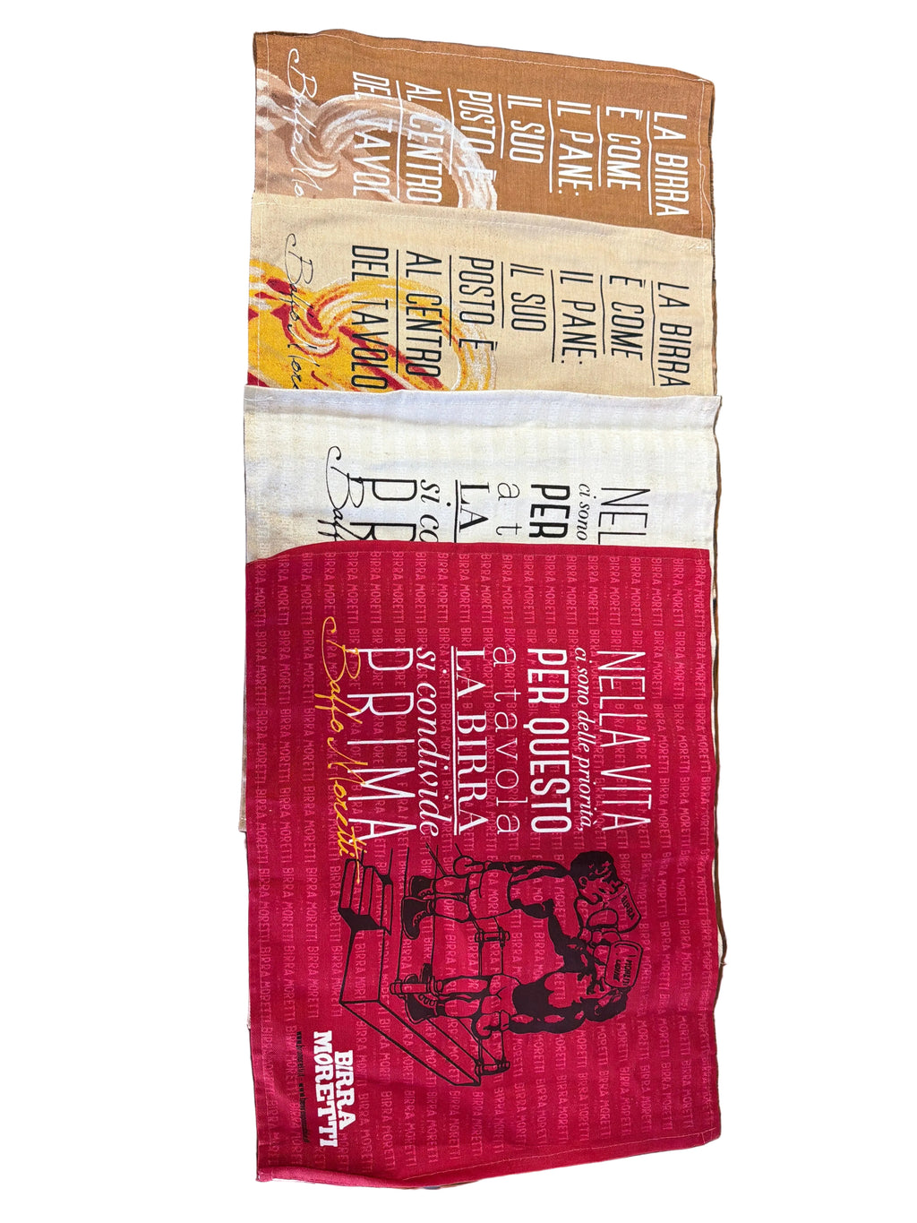 Set 4 Tovagliette Birra Moretti