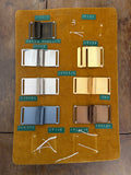 Lotto Fibbie Vintage Collezione Varia Campionari