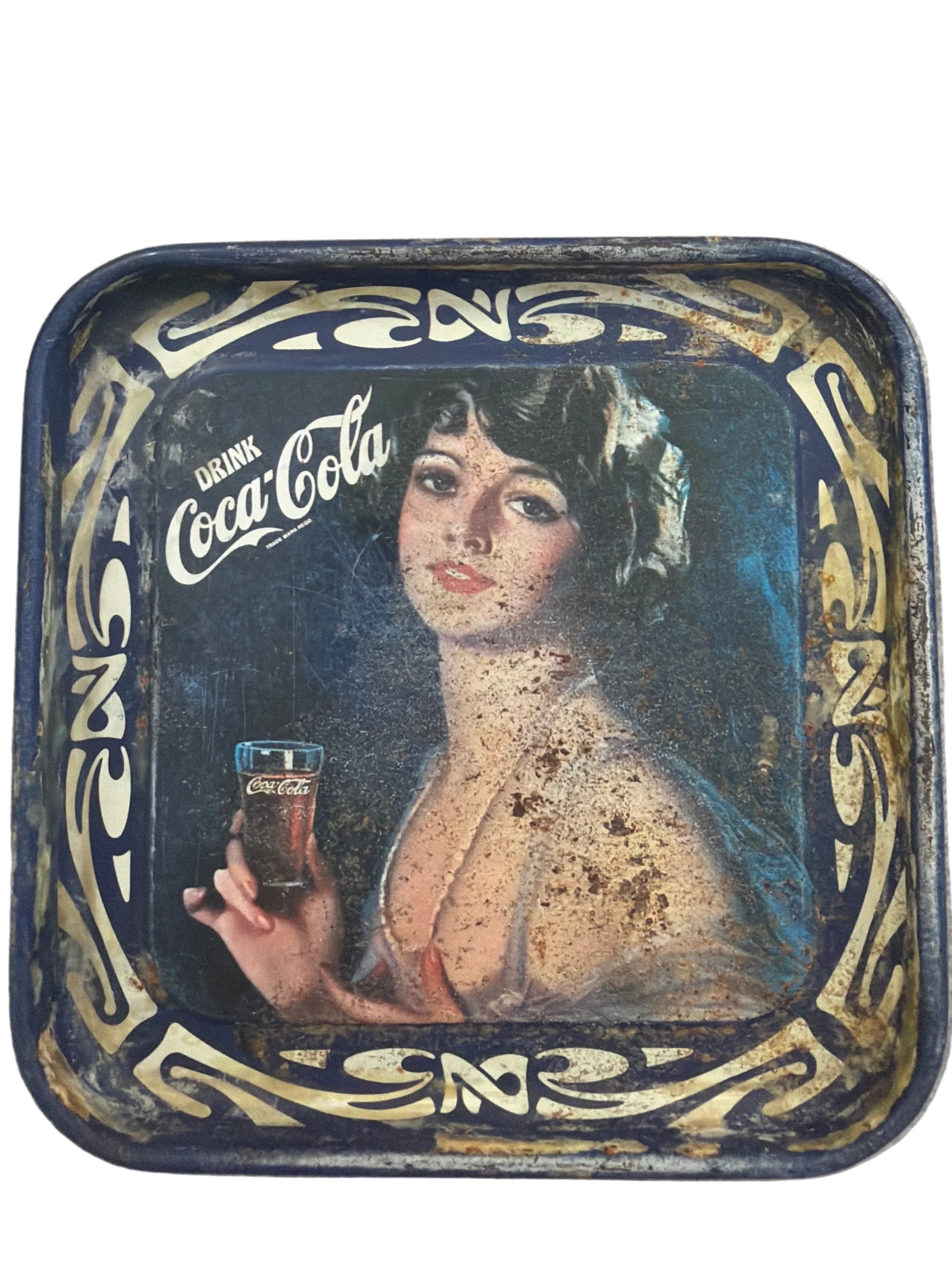 Piccolo Vassoio In Metallo Coca-cola