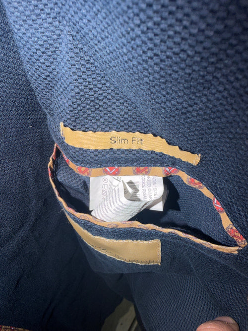 Blazer Uomo Piazza Italia — Slim Fit Blu Navy — Usato