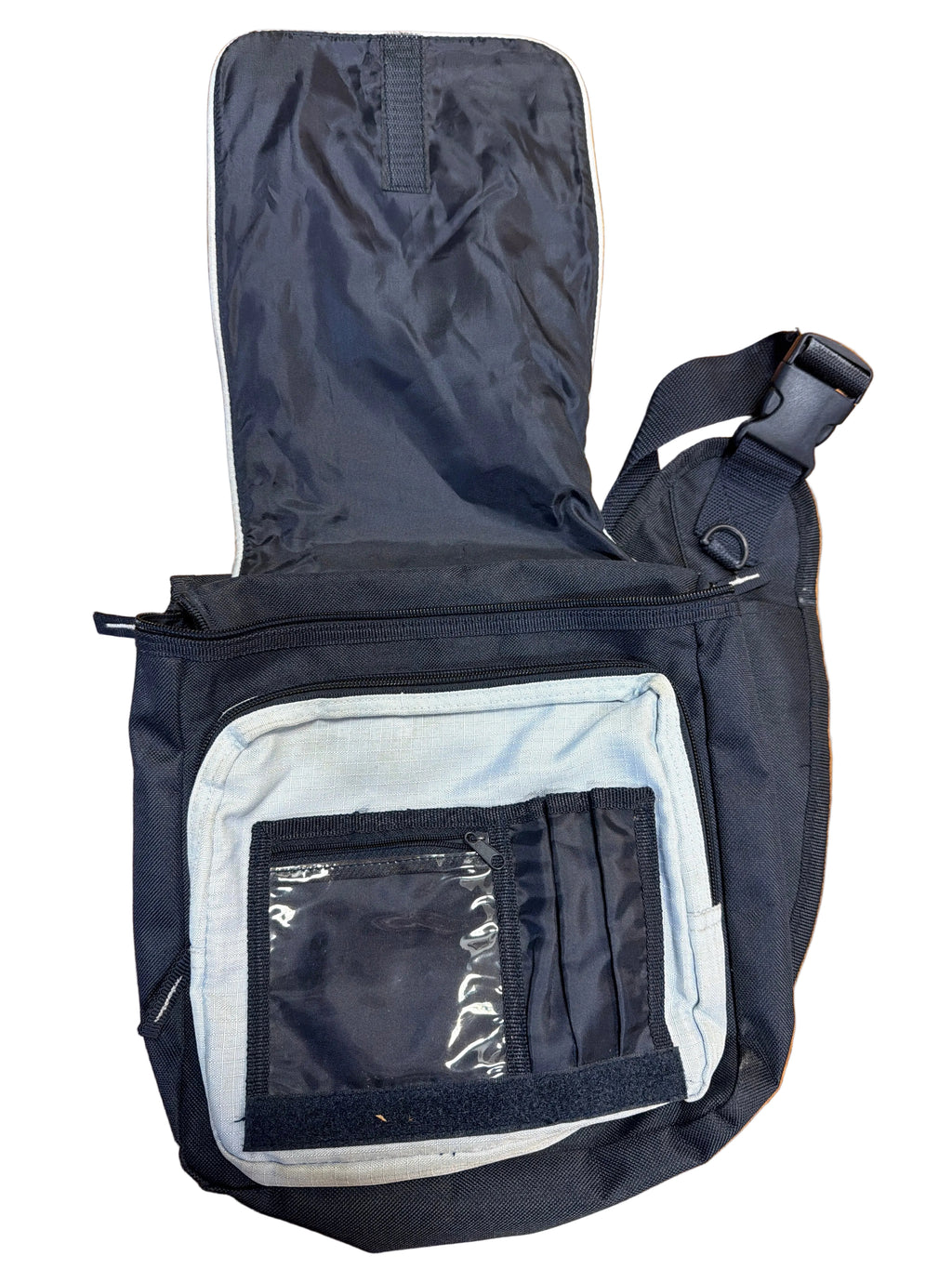 Borsello Arena Blu/Azzurro — Usato