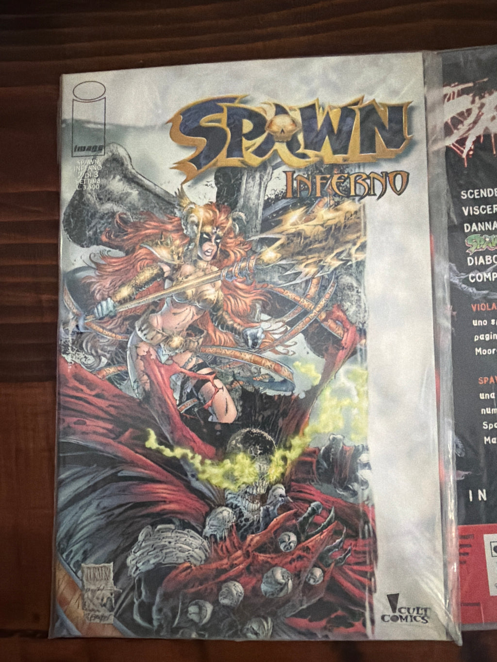 Spawn Inferno Serie Completa 3 Di 3 1998