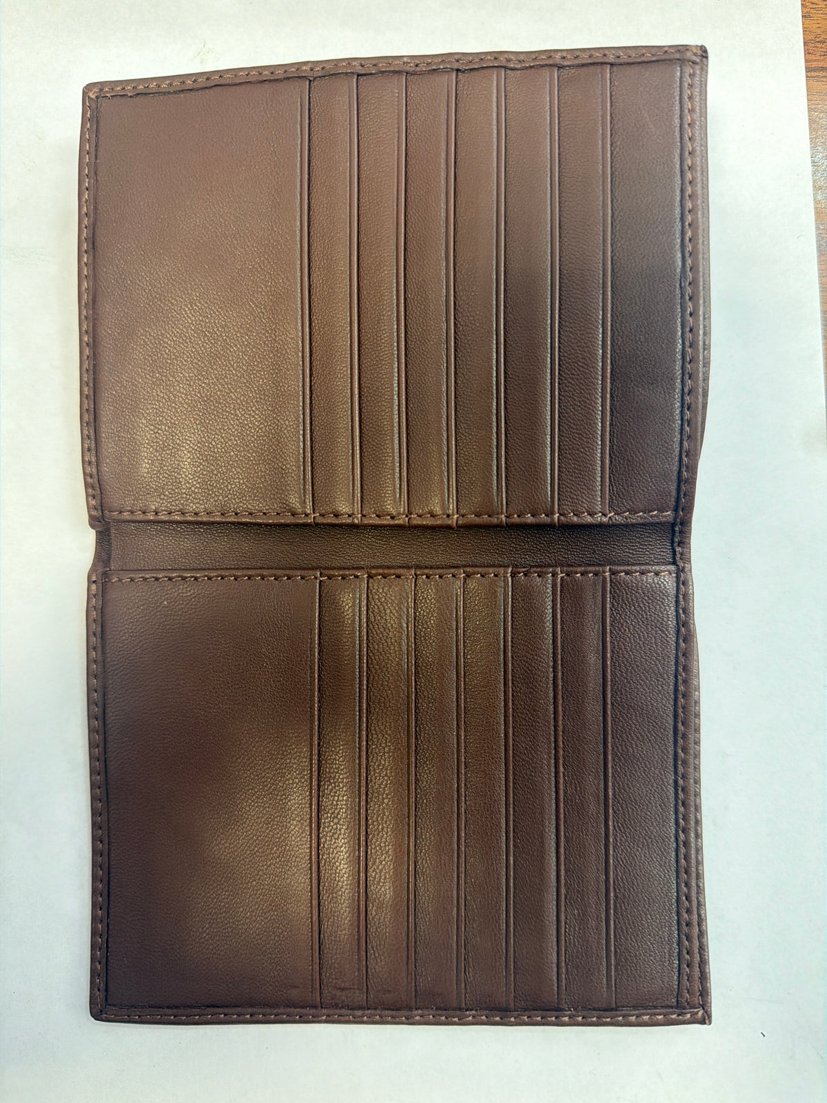 Portafoglio Marrone Porta Card