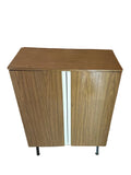 Mobile Portascarpe Metallo Con Piano In Formica